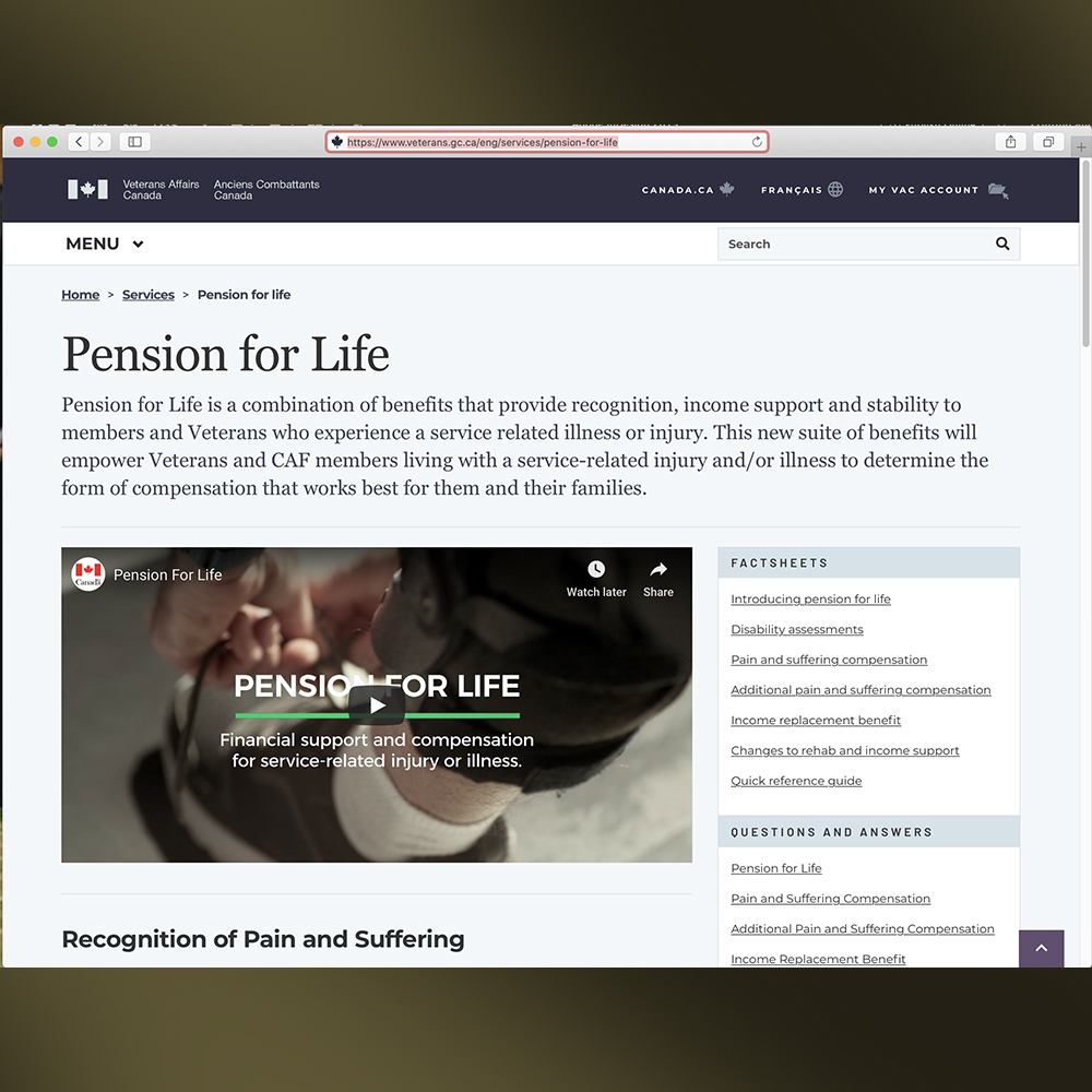 Pension For Life OOH